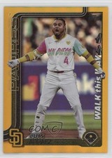 2025 Topps Series 1 Walk This Way Gold /50 Luis Arraez #WTW-32 05gv