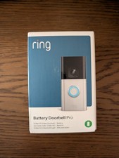 Brand New Ring Battery Doorbell Pro 1536p HD Video Smart Security Camera Sealed