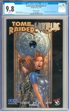 Tomb Raider/Witchblade #1 (Black Variant Cover) 1st App. Lara Croft 1997 CGC 9.8