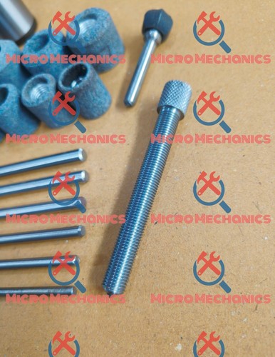 Honda Valve Seat Grinder Stone kit Thread 7/16" + 1x Holder + 6x Pilot + Dresser - Foto 4 di 20