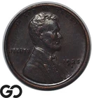 1925-S Lincoln Cent Wheat Penny, Choice AU++
