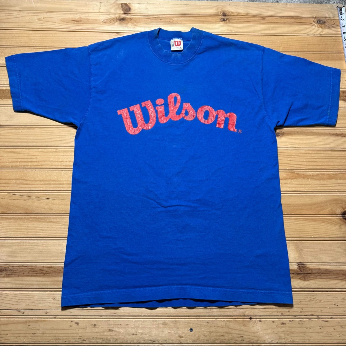 Vintage 90s Wilson Spellout Script Logo Sportswear Athletics 