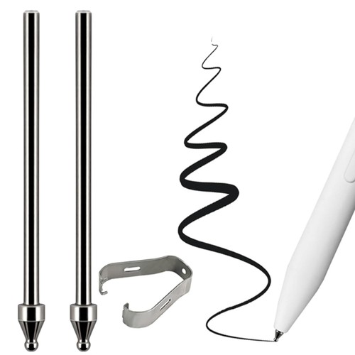 Metal Pen Refills with Handys Clip for Remarkable Scribes Write to Notebook - Photo 5/14