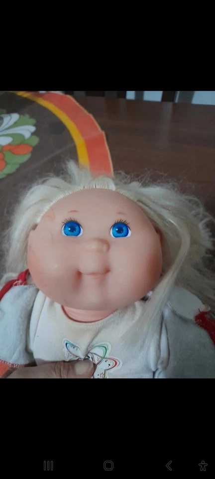 Bambola Mattel Cabbage Patch Kid Bionda Anni 90 - Immagine 2 di 4