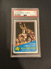 1972 Topps Kareem Abdul Jabbar All Star #163 PSA 5 Bucks