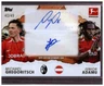 Michael Gregoritsch Junior Adamu Dual Auto /49 2024-25 Topps International Stars