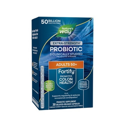 Nature s Way Fortify Extra Strength(1) Probiotic Adults 30 Count (Pack of 1) 