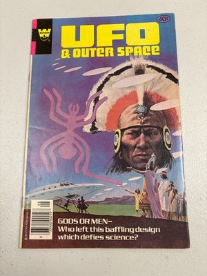 UFO & OUTER SPACE #22 1979 NANCY MOORE FRANK BOLLE WHITMAN COMIC MJ