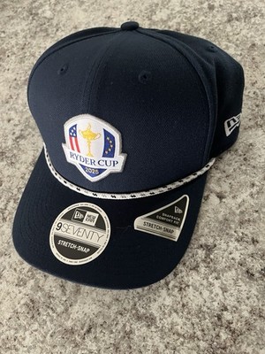 New Era Ryder Cup 2025 Navy Stretch-Snap 9SEVENTY Rope Golf Cap
