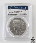 2021 USA $1 Silver Peace Dollar Coin PCGS MS70 Early Issue 100th Anniversary
