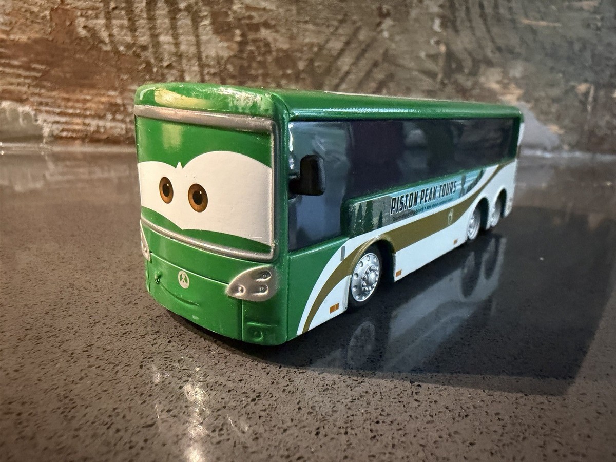 PLANES FIRE & RESCUE Trudy Trailway Piston Peaks Tours Bus Disney