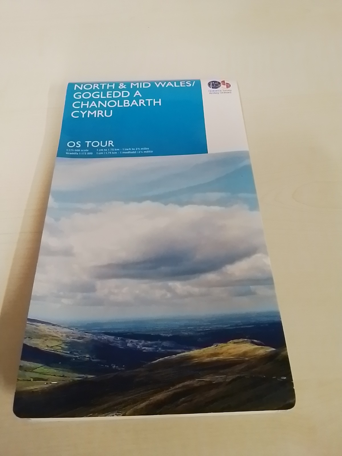 Tour North & Mid Wales (OS Tour Map) by Ordnance Survey Book The Cheap Fast Free