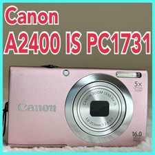 Canon PowerShot A2400IS Pink Compact Digital Camera Tested with Accessories