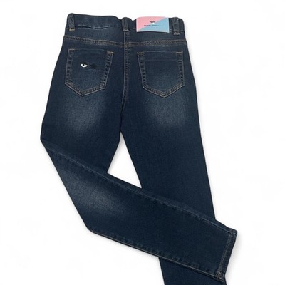 Chiara Ferragni Mädchen Jeans mit zwinkernden Augen Motiv 50% Rabatt 59£ KOSTENLOSE LIEFERUNG
