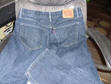 LEVI'S 559 BLUE DENIM JEANS SIZE 36 X 34