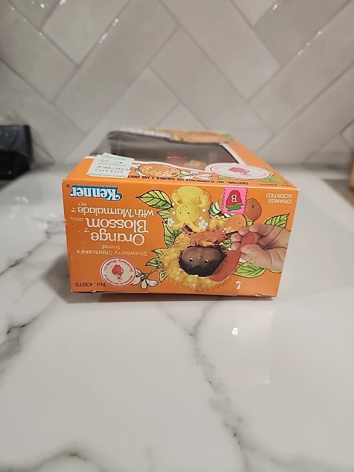  Vtg 1982 Kenner Strawberry Shortcake Orange Blossom With Marmalade Doll - Image 4 of 4