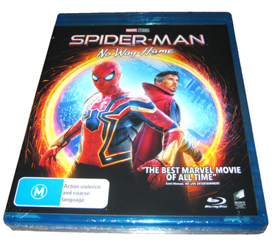 Spider-Man: No Way Home - Blu-Ray - New Sealed - Region B