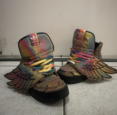 adidas Jeremy Scott Wings Multicolor High Top Sneakers G16054