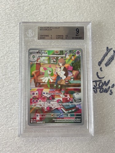 Kirlia graded BGS 9 for sale on eBay
