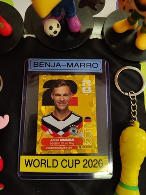2026 Panini FIFA World Cup Sticker Gold Flood Crumple Joshua Kimmich #GER10