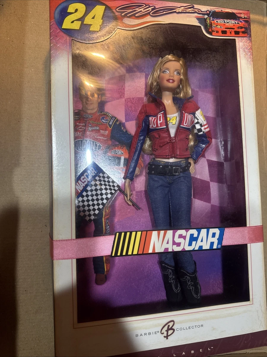 NASCAR Barbie Dolls & Doll Playsets Pink Label Vintageless for