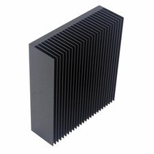 Black Aluminum Heatsink 90x80x27mm Heat Sinks Radiator Electronic Chip VGA