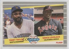 1989 Fleer Major League Prospects Terry Taylor Vance Lovelace #651 1d4t