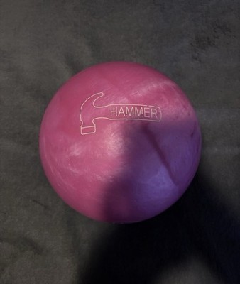 Hammer Black Widow Pink Urethane Drilled Ten-Pin Bowling Ball | eBay