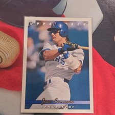 Upper Deck 1992 Base Set Jose Canseco #365 Texas Rangers Baseball MLB