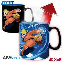 Naruto - Mug Heat Change - 460 Ml- Naruto & Sasuke - Cardboard | Deutsch | 2025