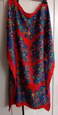 Yves Saint Laurent Vintage Silk Scarf Floral Matisse Style 86x88cm Excellent Con