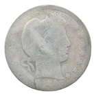 BETTER 1895-S Liberty Barber 90% Silver US Quarter *071