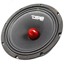 DS18 PRO-GM8B 8" Inch Mid Range Loudspeaker 580W Watts Max Power 8 Ohm Midbass