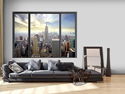Papier peint intissé 3D New York pour agrandir une petite pièce
