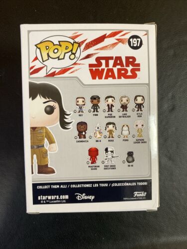 Figura Vinilo FunKo POP Star Wars: The Last Jedi Rose 3.75" - Imagen 3 de 6