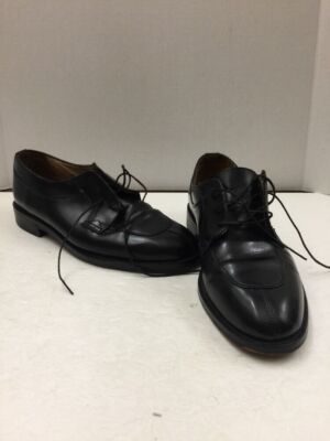 Bert Pulitzer Collectors Edition Size 8 1/2 Men's Black Leather Shoes A282