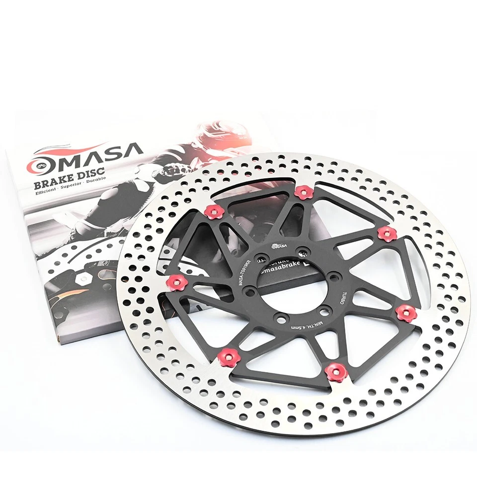 Rotor de freio flutuante + pastilhas para DUCATI 998 R 998cc 2002-2003 - Imagem 3 de 4