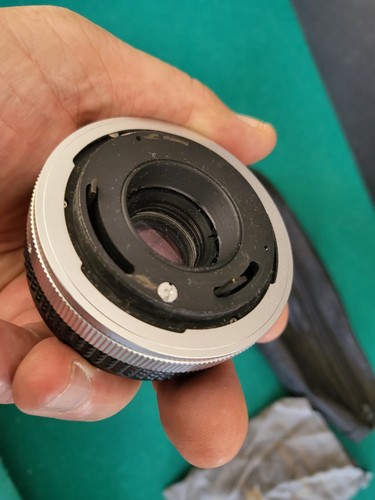 Vintage Tokina 80-200 Zoom Lens, Auto Teleconverter 2X For Canon FD, Leather Bag - Picture 8 of 11