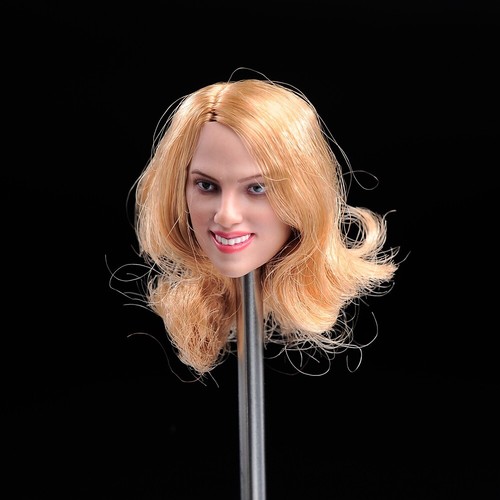 1/6 Female Girl Head Sculpt F 12" Hot Toys Phicen JIAOU DOLL Suntan Body Figures - Picture 6 of 6