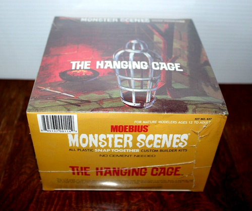 2006 MOEBIUS MONSTER SCENES "THE HANGING CAGE" MODEL KIT #637 FACTORY SEALED/NIB - Picture 2 of 3