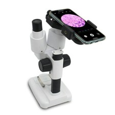 Cell Phone Adapter with Spring Clamp Mount Monocular Microscope Clip Accessories