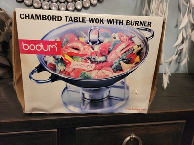 Steel Wok Bodum Chambord Wok Bodum Chambord Cast Iron Wok By New