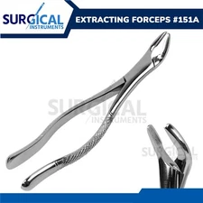 Extracting Forceps #151A Dental Surgical Instruments Stainless German Grade