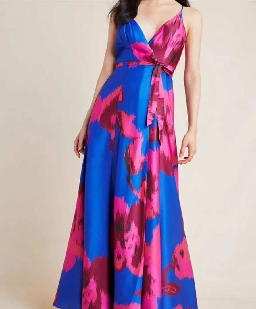 Hutch floral leah wrap best sale maxi