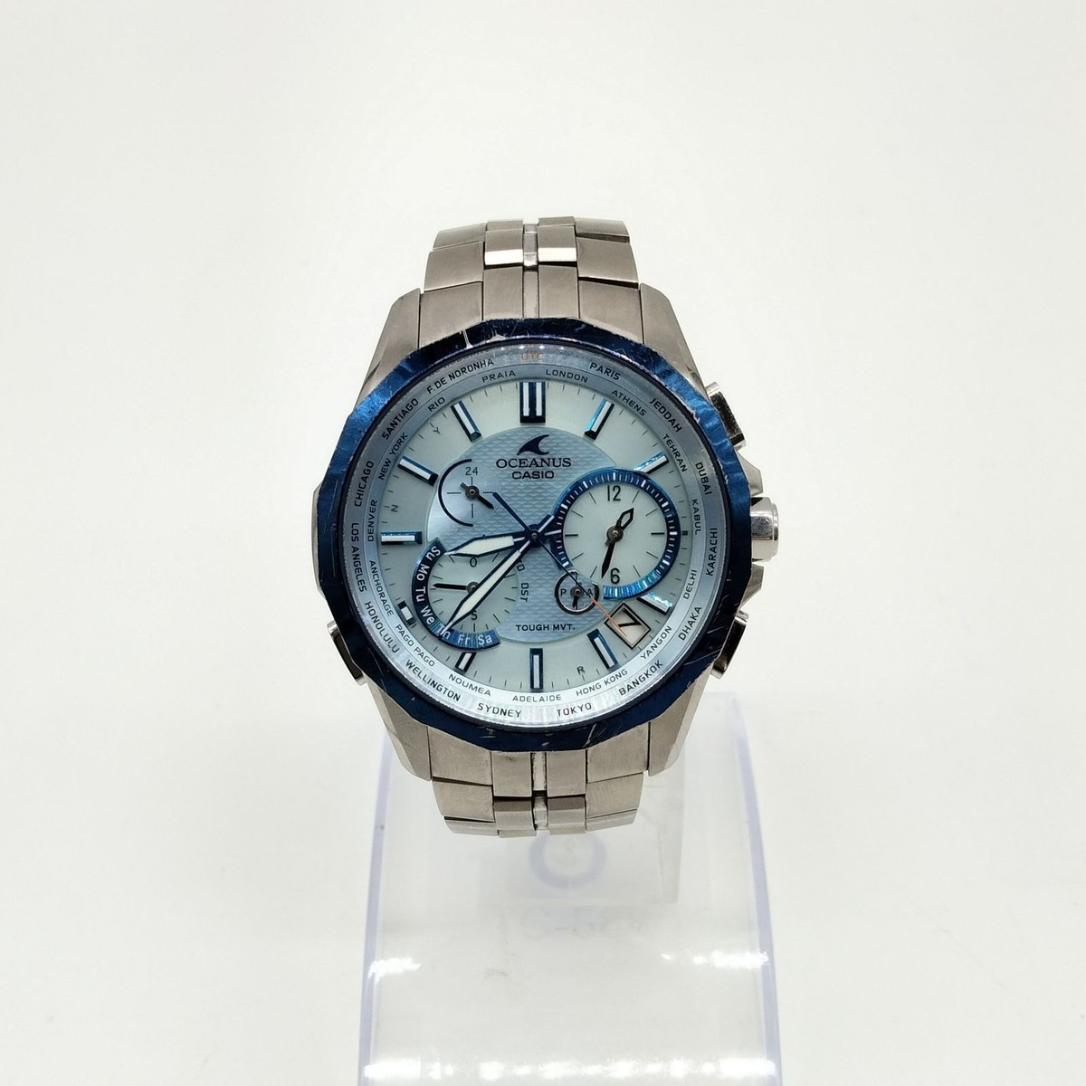 CASIO Oceanus Manta Soloar Radio Wave Analog Quartz Watch CASIO Oceanus Manta Soloar Radio Wave Analog Quartz Watch