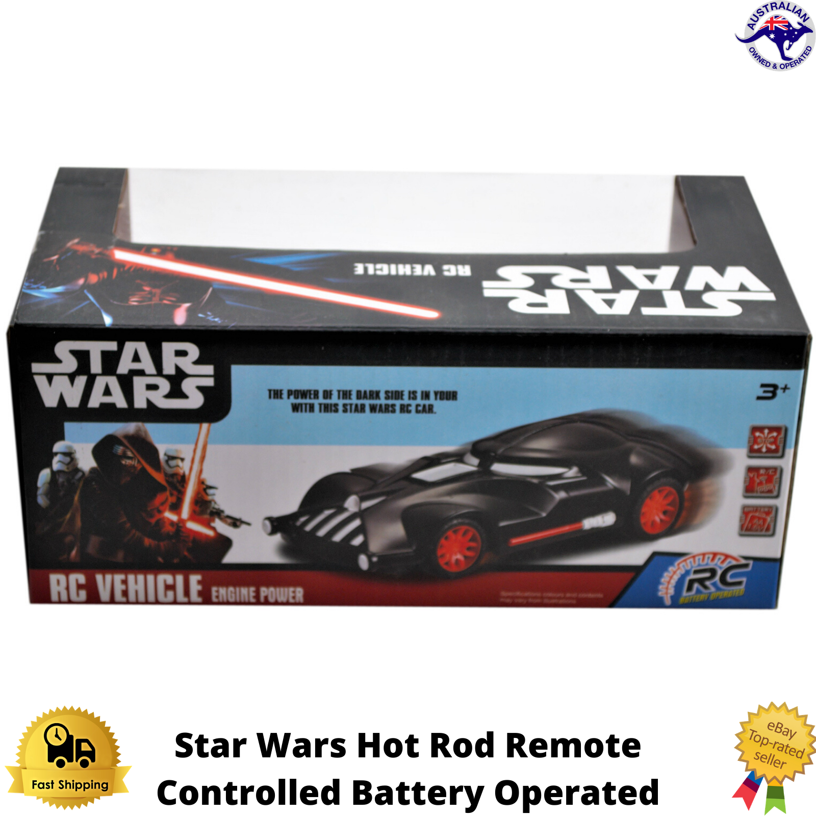 star wars battery operated car