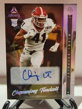 2022 Luminance Channing Tindall RC AUTO /349 Dolphins #169 MIami Dolphins