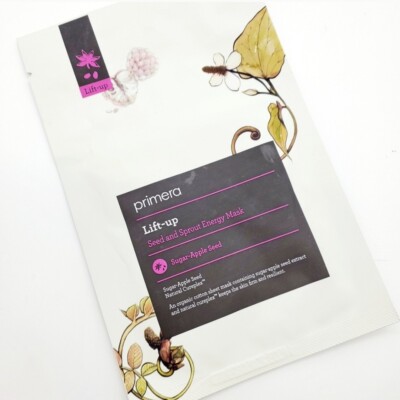 Primera Lift-up Seed and Sprout Energy Mask sheet