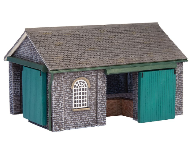 Graham Farish Scenecraft N Gauge 42-170 Shillingstone Goods Shed (Green)
