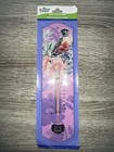 Garden Collection Colorful Flowers And Robin Metal Thermometer 10.5-inch New